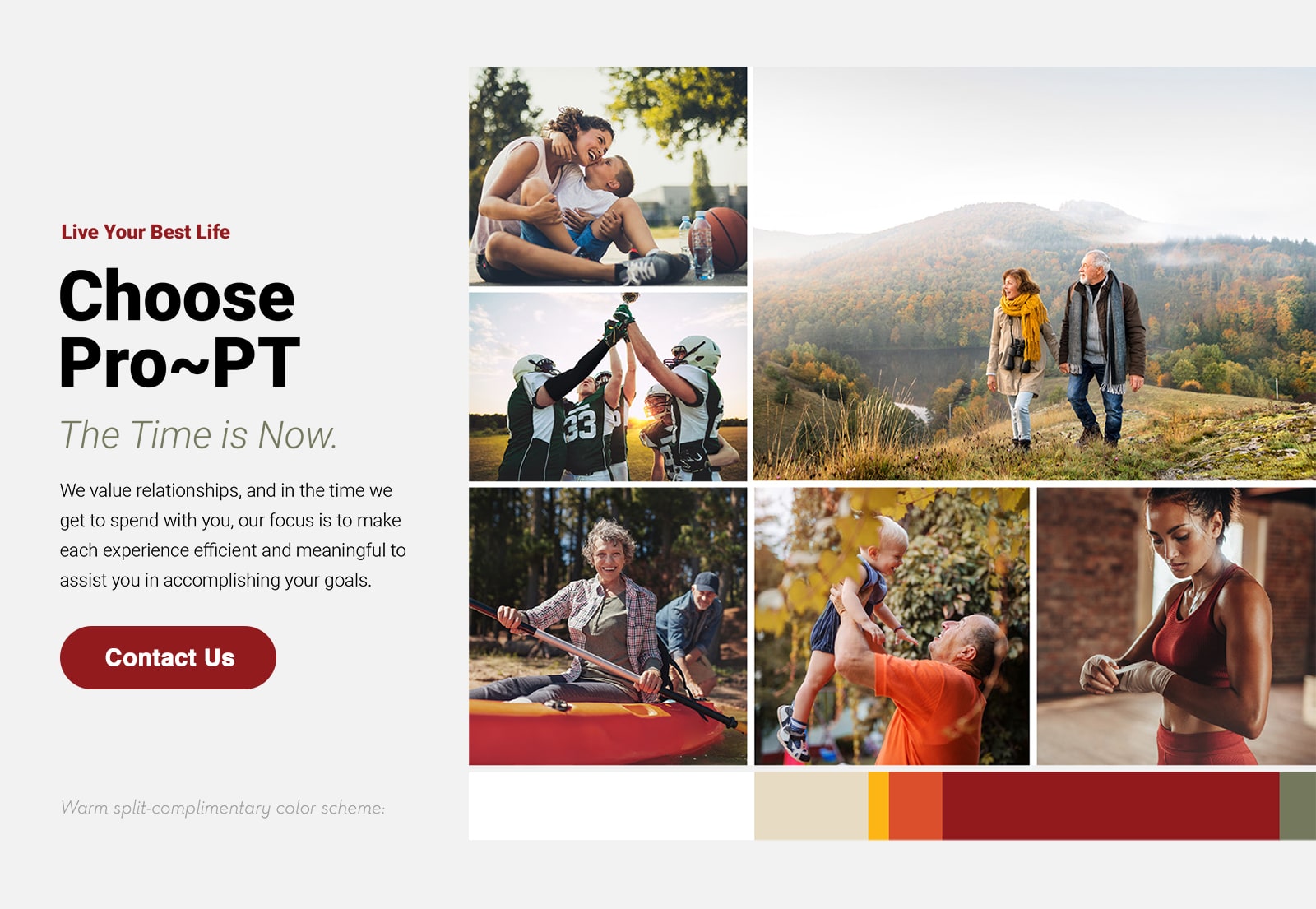 Example of the rebrand of PRO~PT